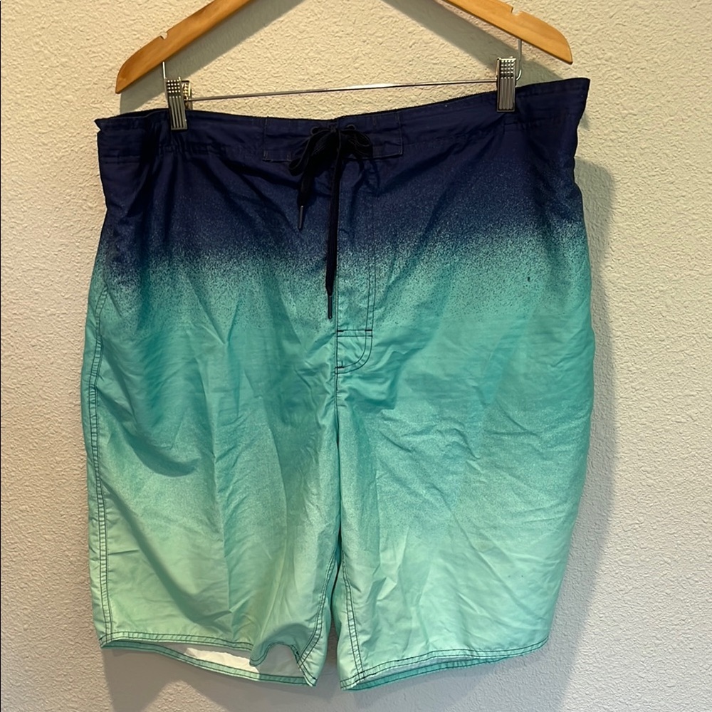 Gradient Blue Swim Shorts